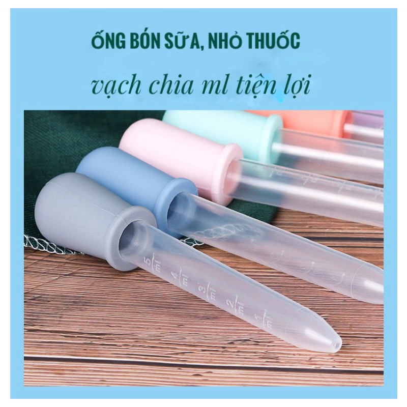 Ôang bón sữa, ống nhỏ thuốc cho bé