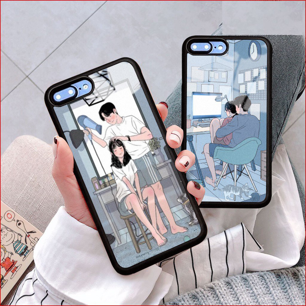 Ốp đôi Hàn Quốc iPhone 6/6s plus, 7/8 plus, X/Xs, XSM, 11pro, 11promax, 12/12pro, 12mini,12 pro max,....( Free Ship )