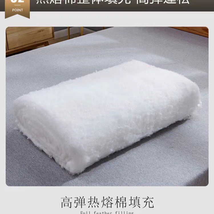 ✼Giá Trị- Cặp Gối Ngủ Lõi Cứng cotton Đầy Màu Sắc Nóng Bỏng Bảo Vệ Cổ Lõi Cao Dùng Trong Nhà 9.8