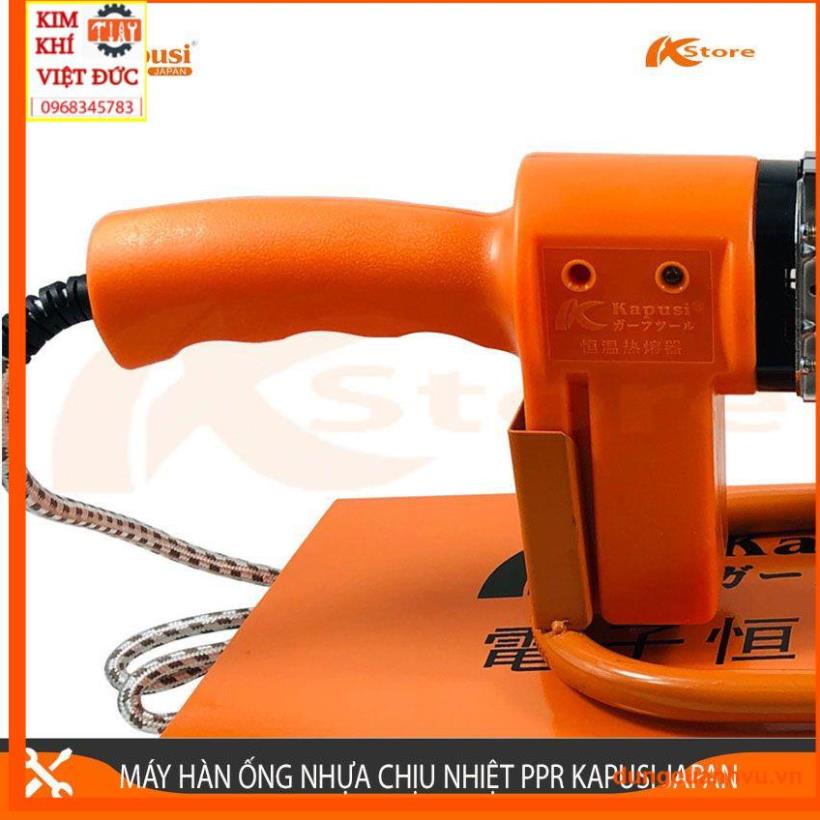 Máy Hàn Ống Nhựa Chịu Nhiệt PPR PE PPC Kapusi Japan Phi 32mm , Máy Hàn Ống Nước Tiêu Chuẩn Nhật Bản, Hàng Chính
