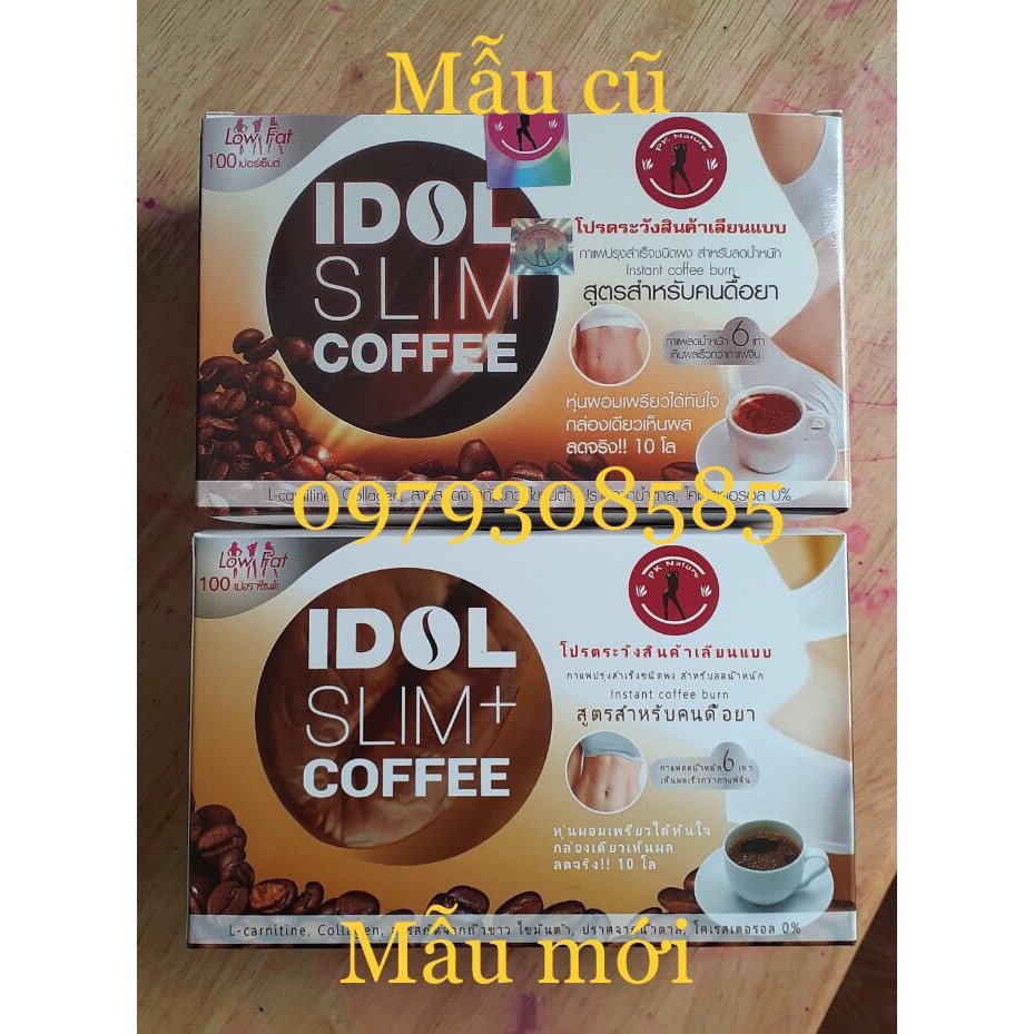 CÓ BẢO HÀNH-IDOL SLIM COFFEE GIẢM MẠNH