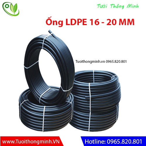[ Bán theo mét ] Ống LDPE 16mm dày 1.2mm