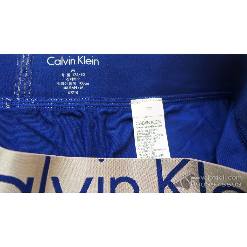 [CHÍNH HÃNG] Quần lót nam Calvin Klein U2715 Steel Micro Hip Brief Dark Midnight