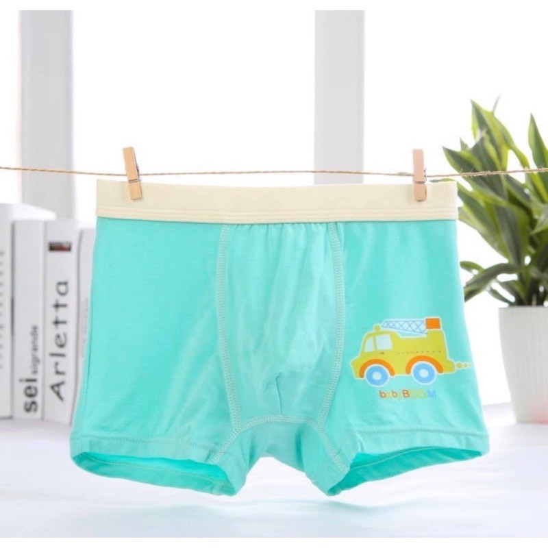 Set 3 Quần Lót Trẻ Em Dạng Đùi Boxer - Mẫu Xe MRPDPD