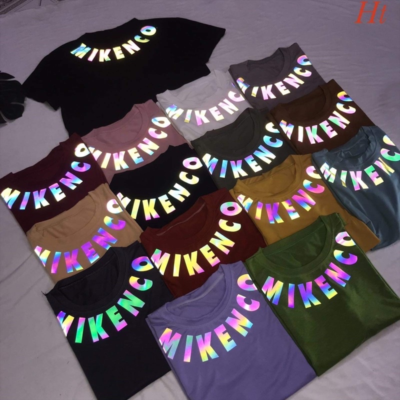 Áo phông mike vòng cổ phản quang HT12