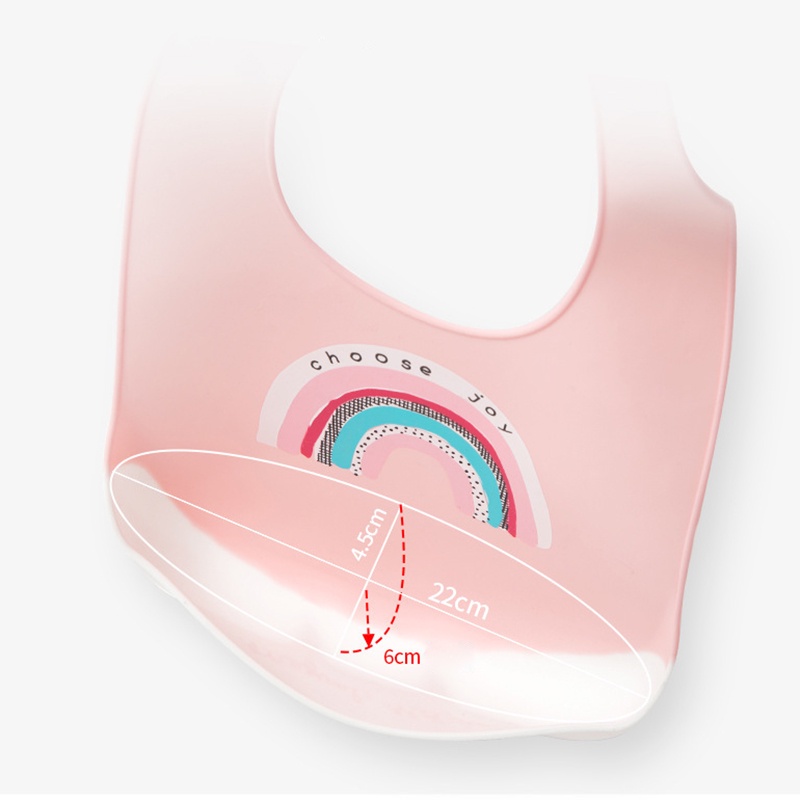Yếm ăn dặm có máng silicon chống thấm cho bé, chất liệu cao cấp mềm dẻo an toàn vệ sinh, cho bé từ 6 tháng tuổi