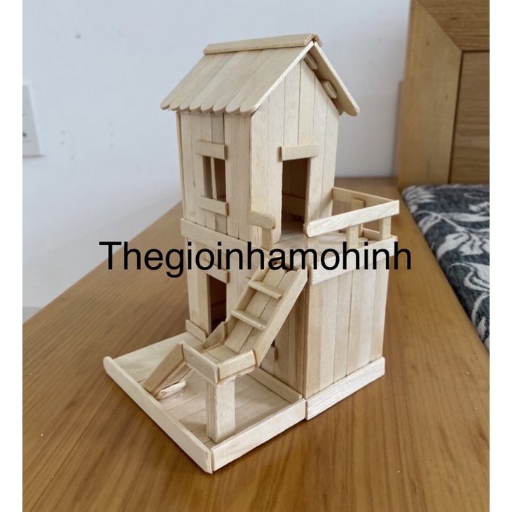 Nhà mô hình que kem