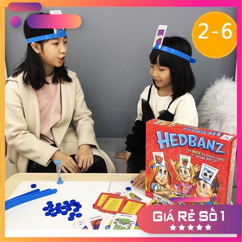 Sale lớn:  Trò chơi Hedbanz Game - Boardgame Tôi là gì? (What Am I?)