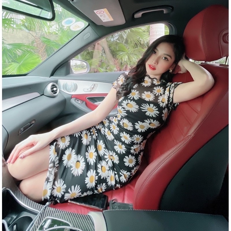 Đầm cổ tròn form dài | BigBuy360 - bigbuy360.vn