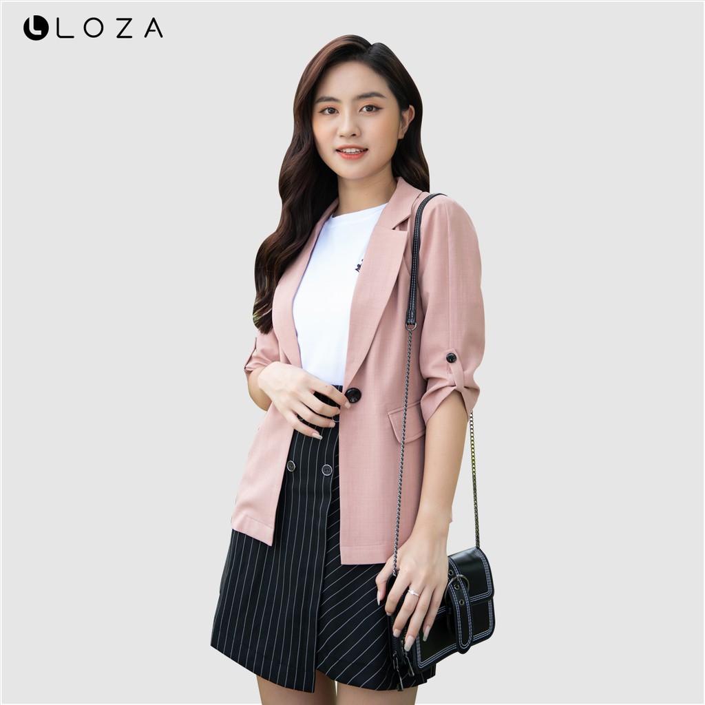 [Mã FAMALLT5 giảm 15% đơn 150k] Áo vest nữ LOZA tay lửng - LV5108 | BigBuy360 - bigbuy360.vn