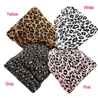 Mũ Len Beanie Họa Tiết Da Báo