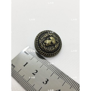 Khuy kim loại Lion (chiếc) #0202