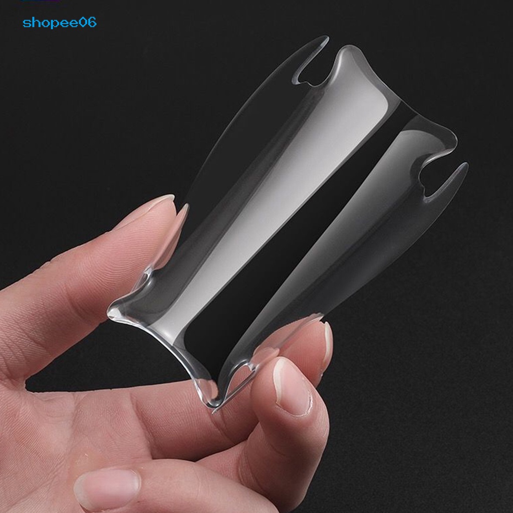 Set 8 Miếng Dán Trong Suốt Bảo Vệ Tay Cầm Cửa Xe Hơi Chống Trầy