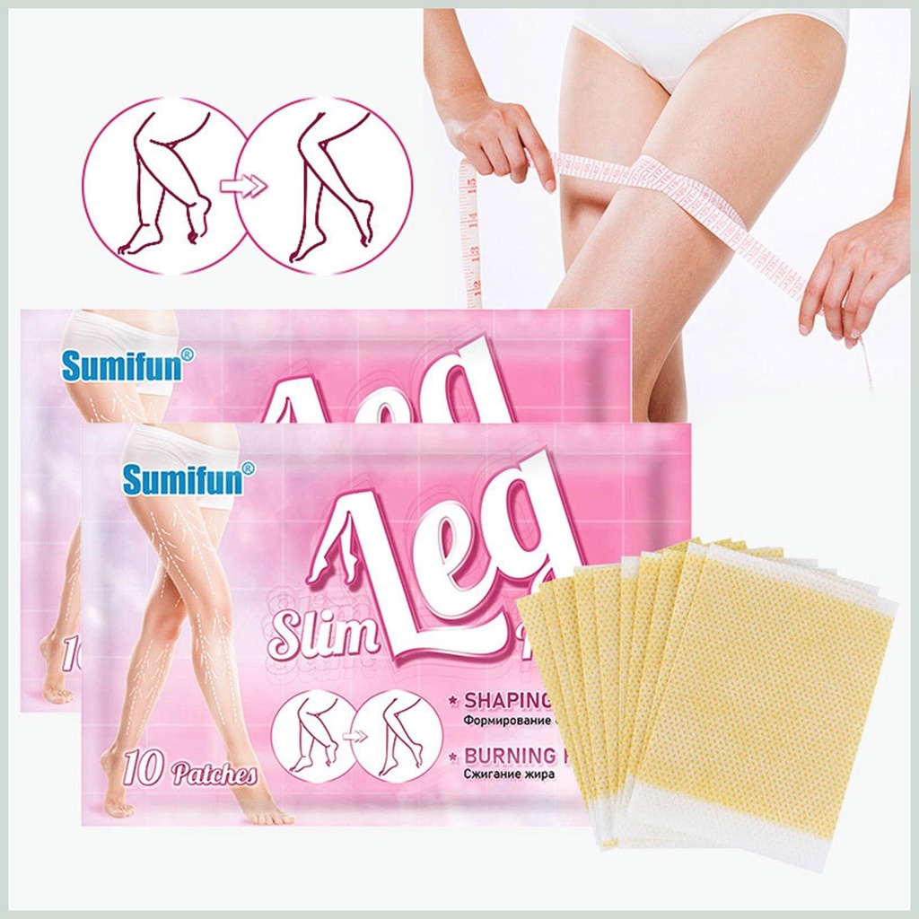 Set 10 Miếng Dán Định Hình Thon Gọn Đùi Và Đùi Tiện Dụng