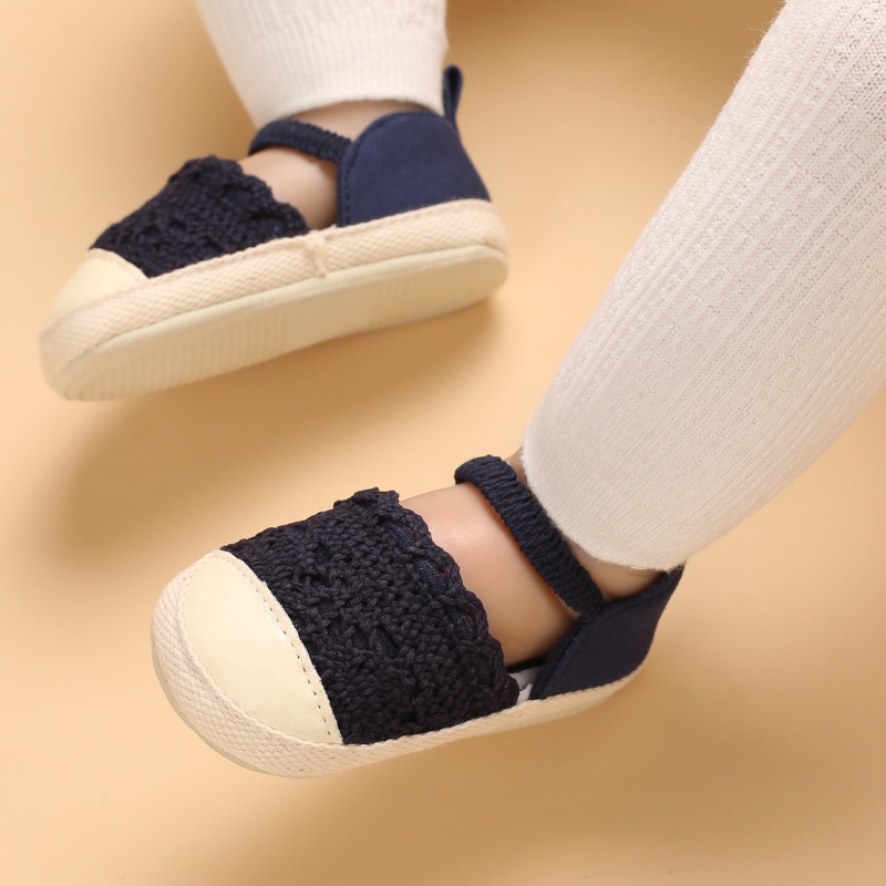 Valen Sina Giày Cotton Đế Mềm Phong Cách Retro Xuân Thu Cho Bé Gái 0-18 Tháng Tuổi