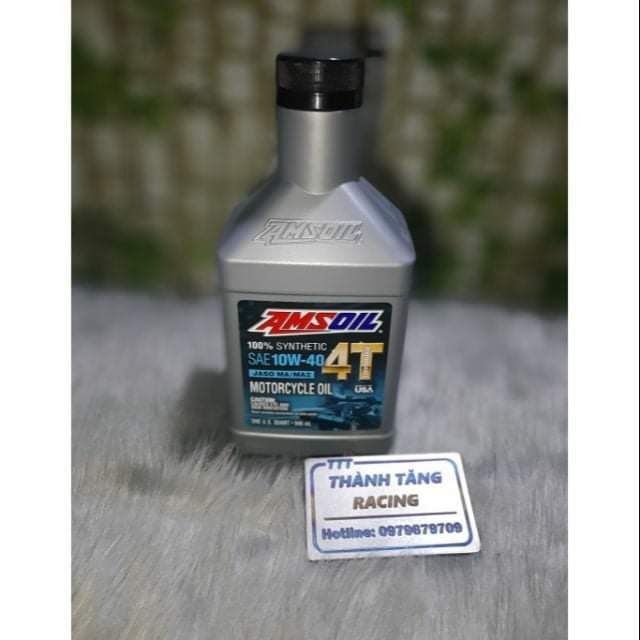 NHỚT AMSOIL 10W40 100% SYNTHETIC (NHỚT MỸ NHẬP KHẨU)