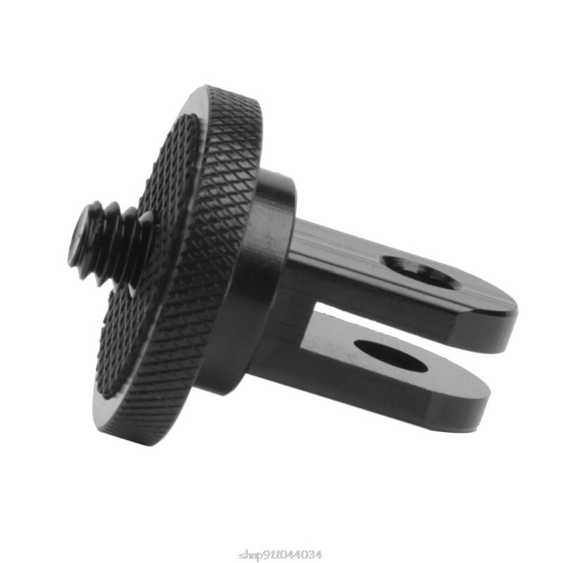 Ngàm gắn giá đỡ ba chân bằng hợp kim 1/4 Inch cho Camera gopro Hero 7 5 6 Session Sjcam Sj4000 Yi 4K Eken H9 N20