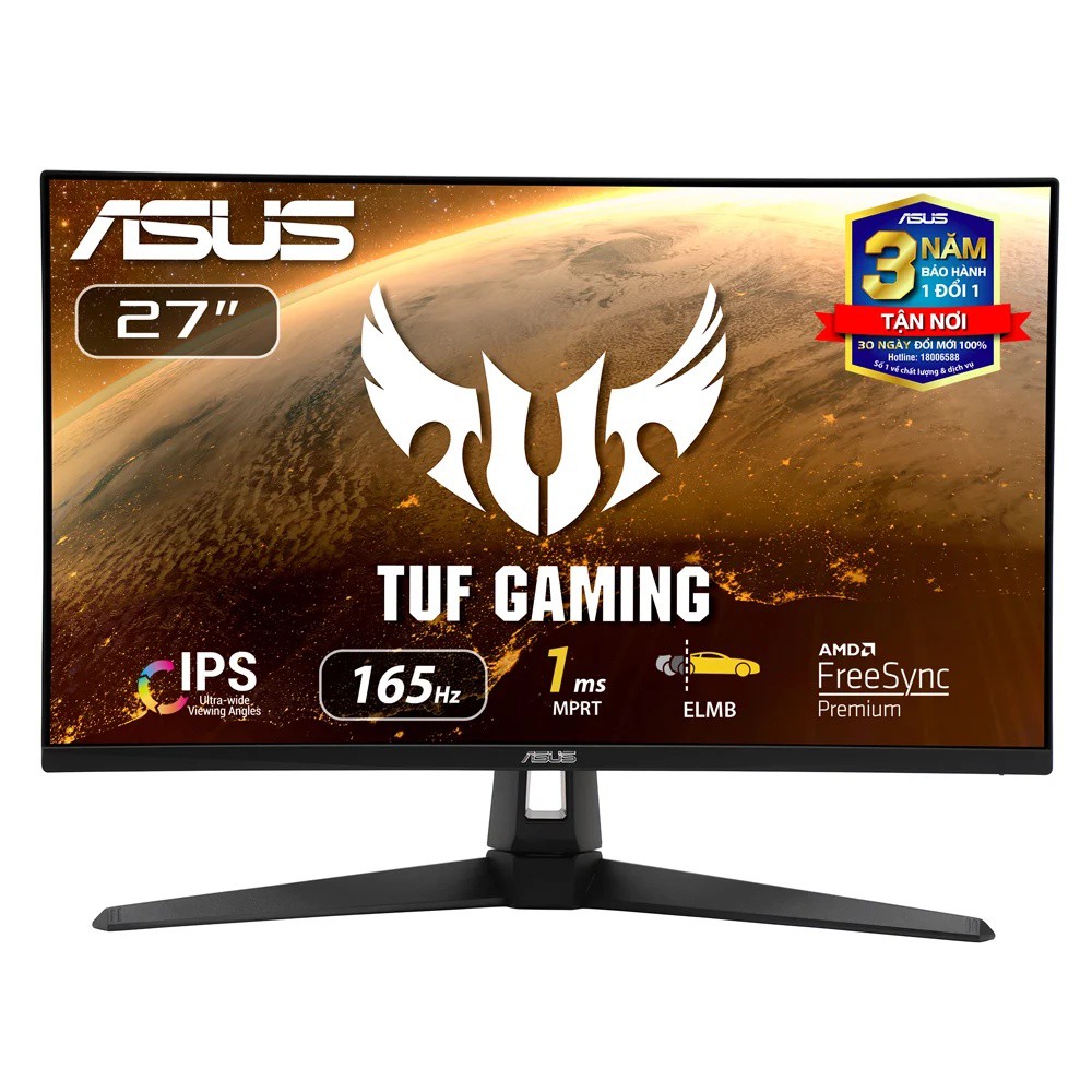 Màn hình Asus gaming VG279Q1A 27&quot;FHD/IPS/165Hz/1ms