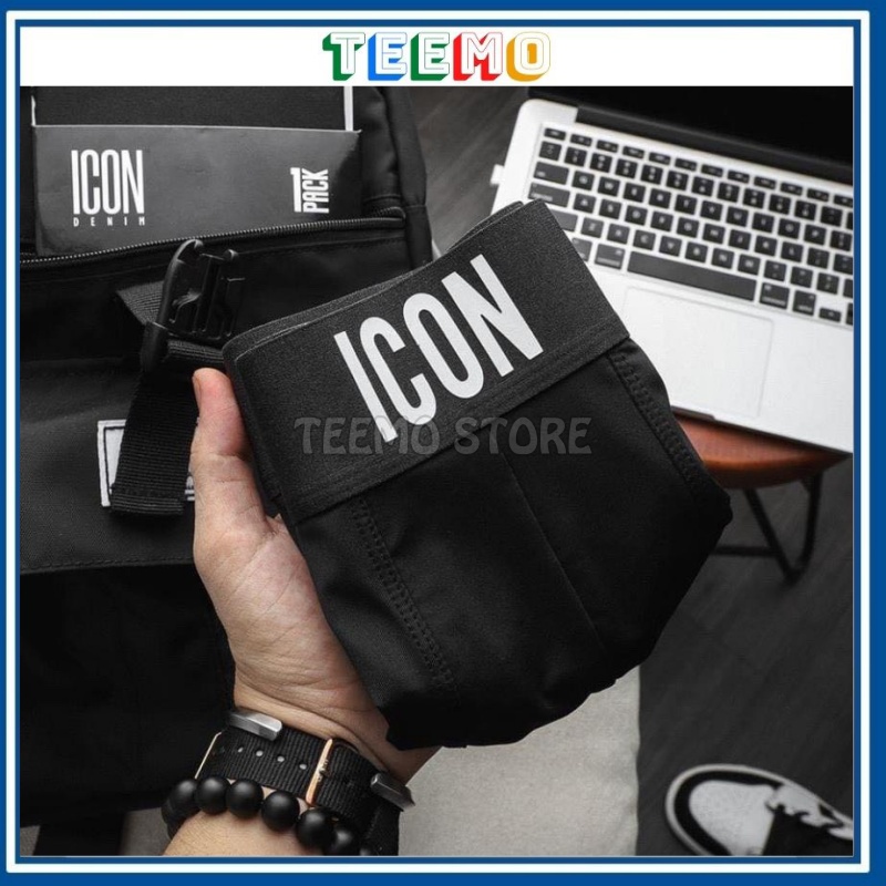 Quần Lót Nam ICON DEMIN Thun Lạnh - Sịp Đùi Nam Cotton Mềm Mịn Co Giãn 4 Chiều | Teemo