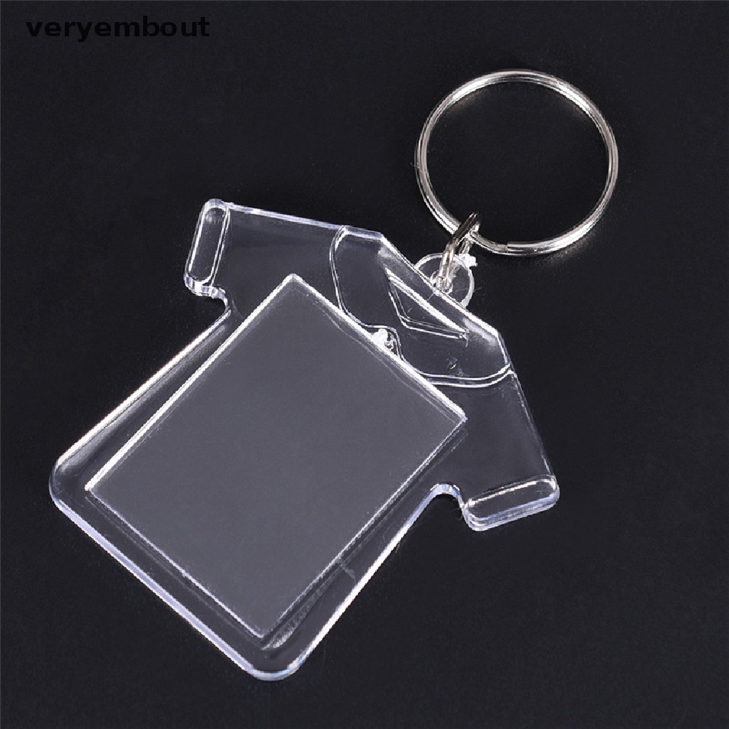 Set 5 móc khóa trong suốt dùng treo khung ảnh DIY