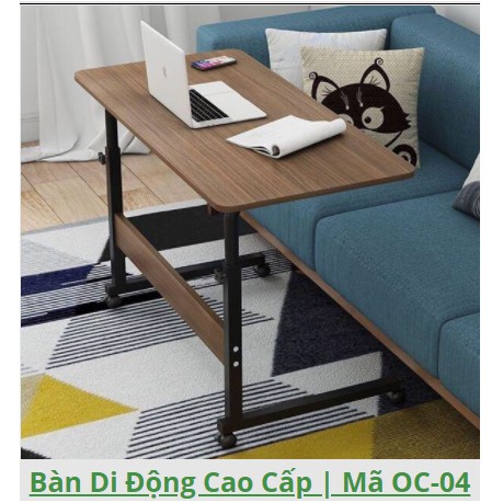 [𝐒𝐢𝐞̂𝐮 𝐒𝐚𝐥𝐞] Bàn làm việc, bàn học di động, tùy chỉ độ cao có bánh xe di động thông minh, cao cấp bán chạy nhất | BigBuy360 - bigbuy360.vn