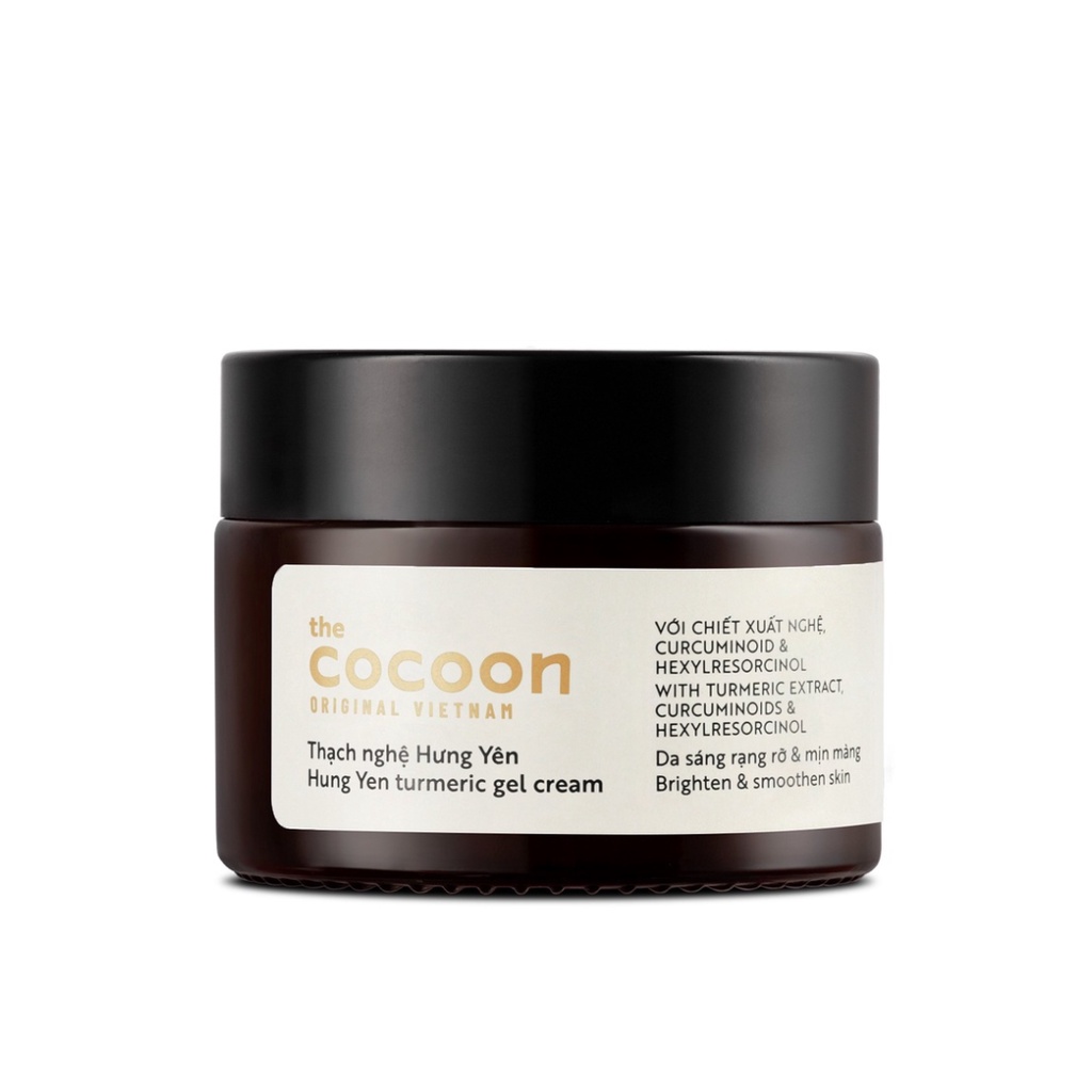 Thạch nghệ Hưng Yên Cocoon 30ml giúp làm sáng da mờ thâm - Thuần Chay Vegan Garden