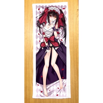 Gối ôm ngủ Kurumi Date A live dài 40cm x 1m