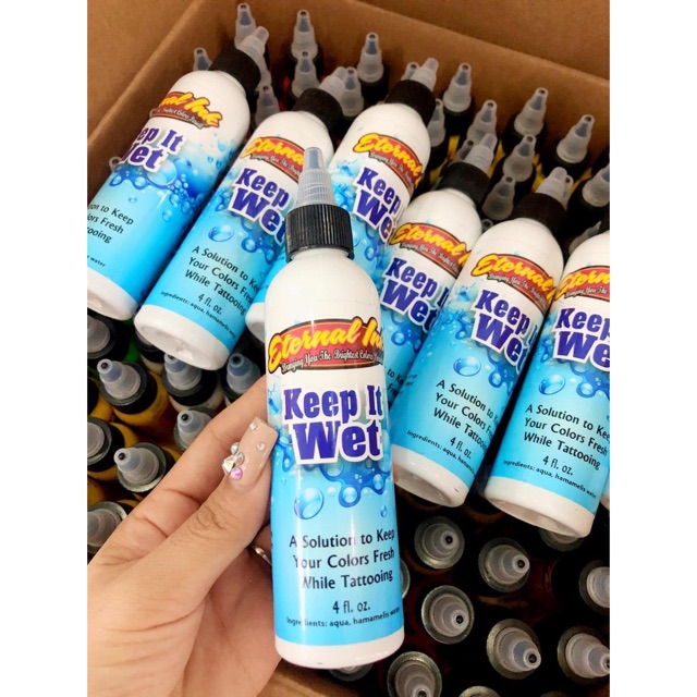 Nước pha mực xăm keep it wet 2oz