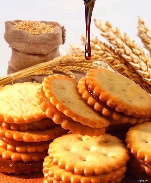 Bánh Quy Trứng Muối Đài Loan - Túi 180gr