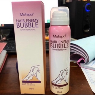 Xịt Tẩy Lông Cấp Tốc Không Đau Mefapo Hair Enemy Bubble