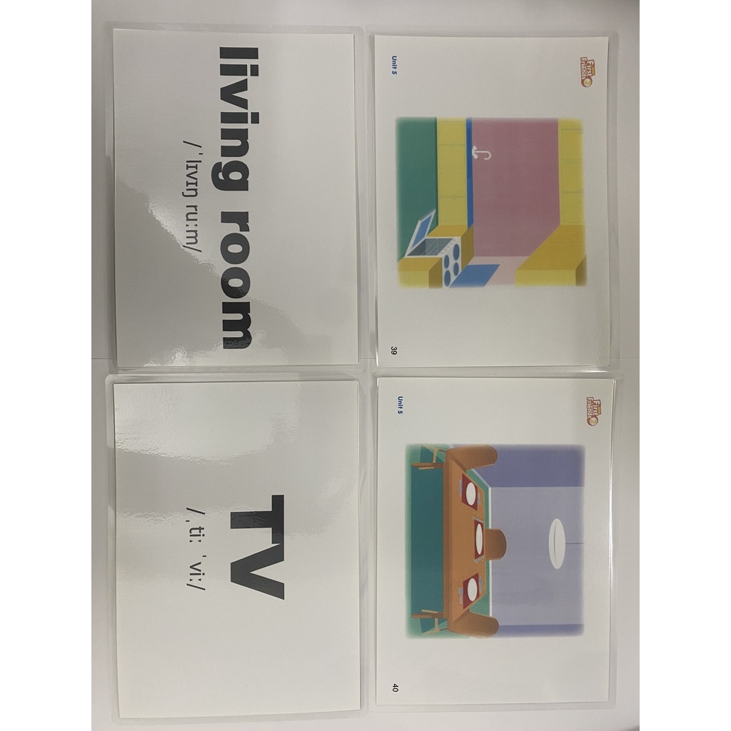 FLASHCARDS FIRST FRIENDS-phiên bản 2nd - 151 thẻ ép plastic
