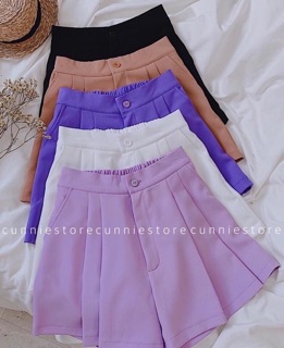 Quần short xòe 2 ly