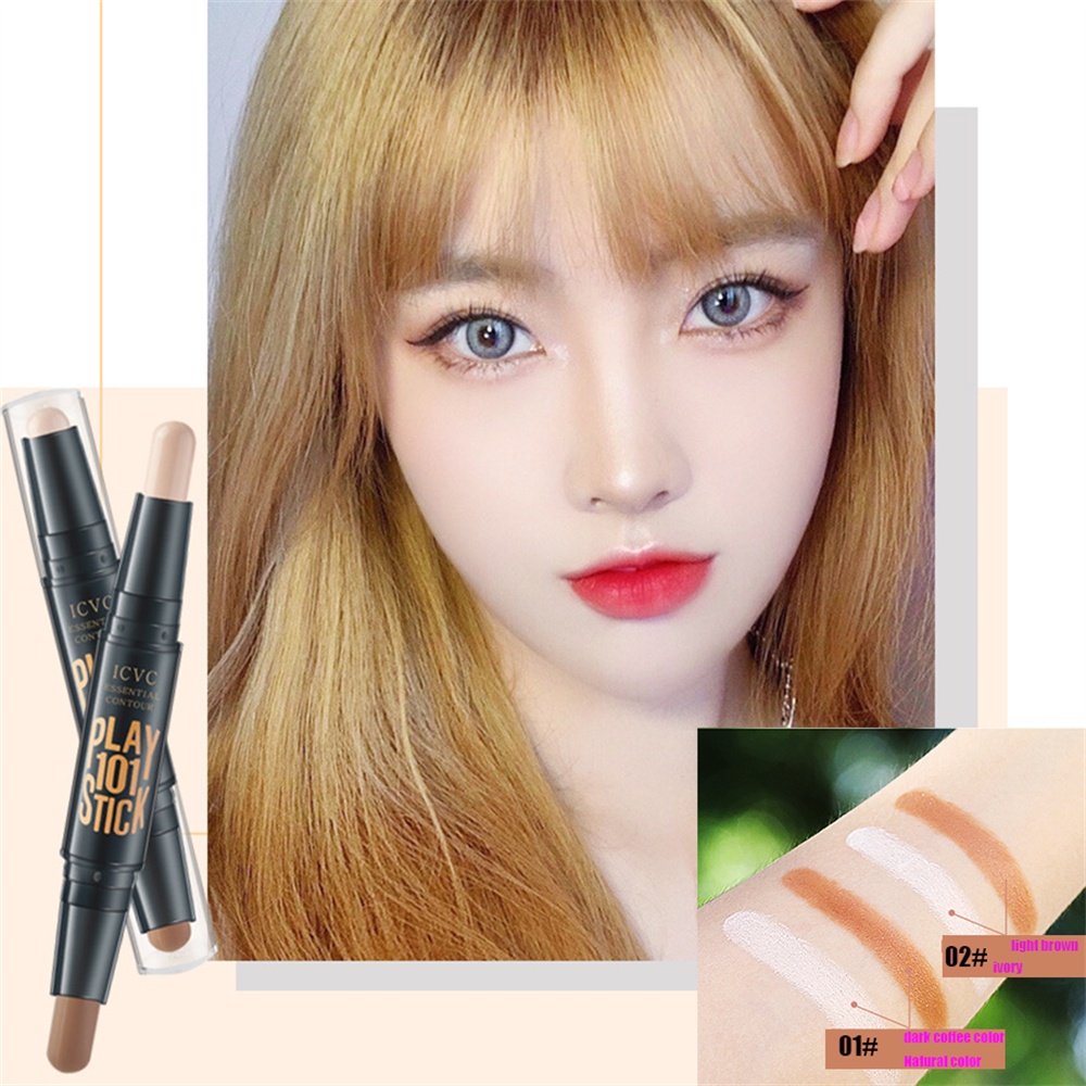 Thỏi kem bắt sáng tạo khối 2 trong 1 màu tự nhiên