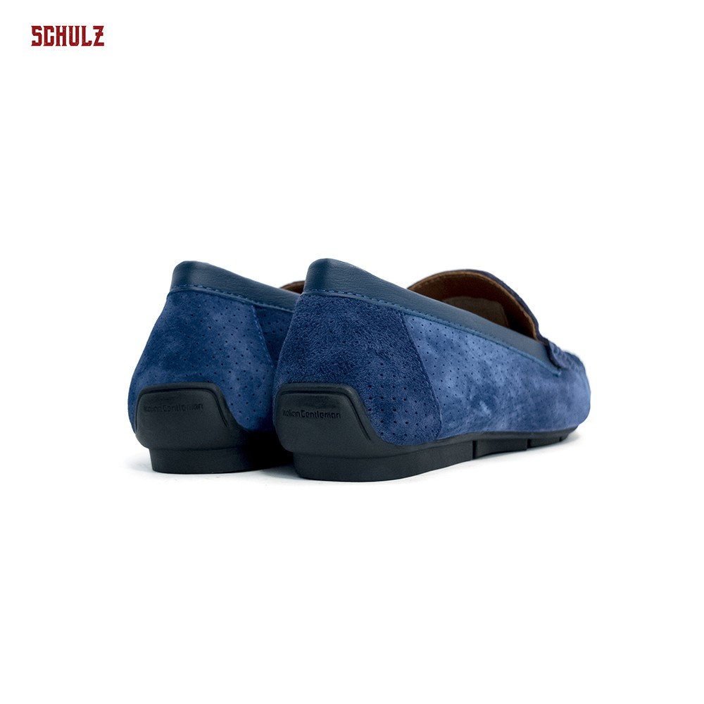 Giày Loafer Da Bò Lộn SCHULZ L4-IV18NAVY màu navy