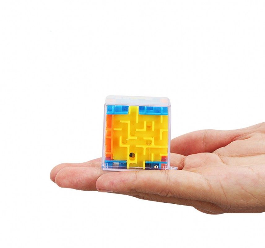 Đồ chơi khối rubik lăn bi mê cung 3D giải tỏa giáo dục cho trẻ em