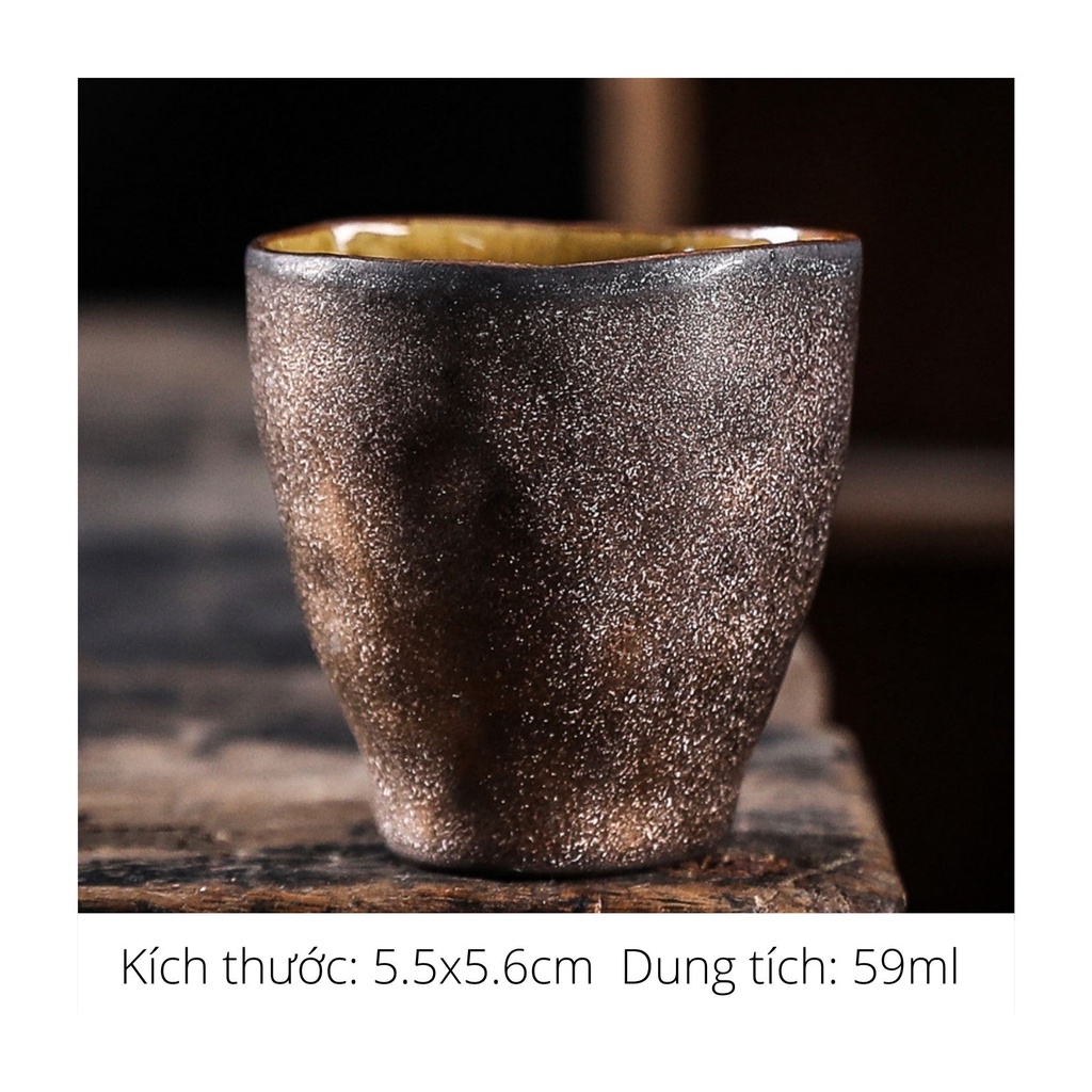 Chén Trà Gốm Phong Cách Nhật