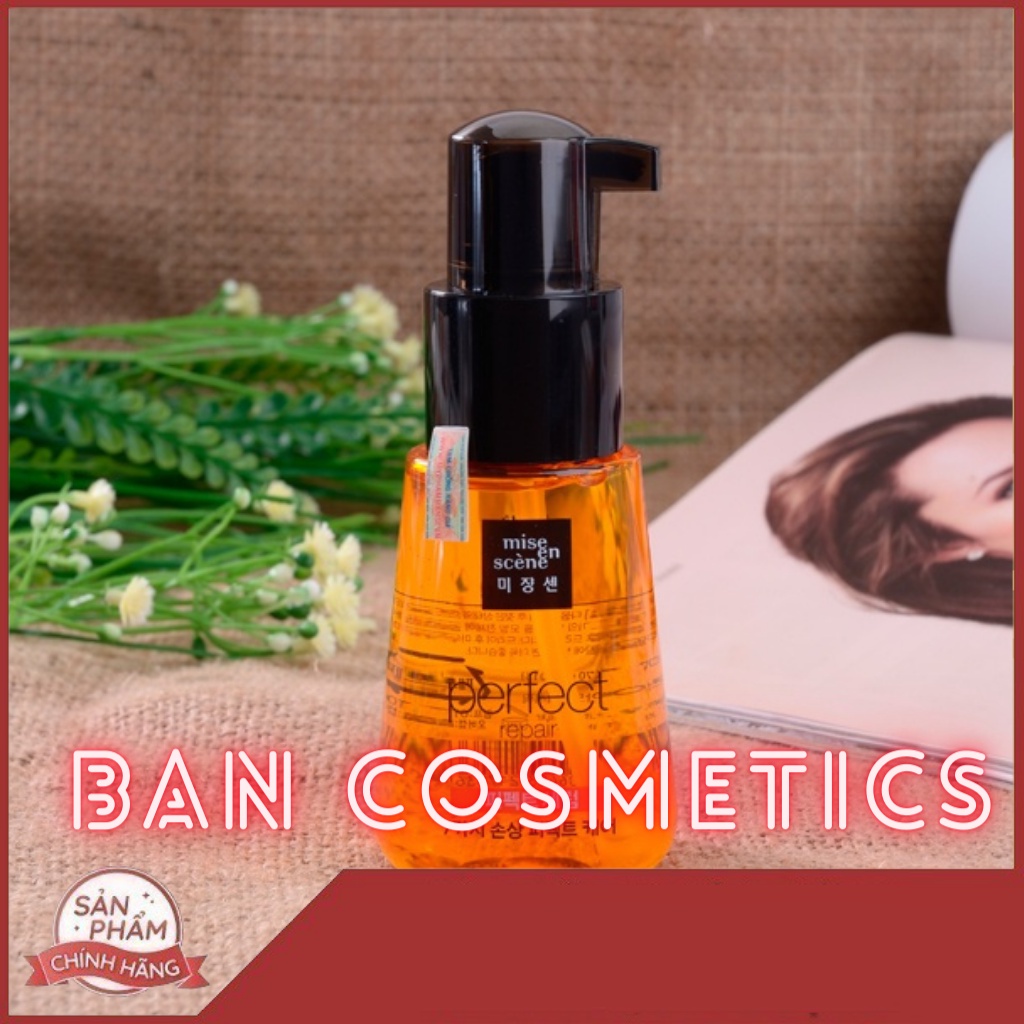 Tinh chất dưỡng tóc Misen scène Perfect Repair Hair Serum Giúp Phục hồi Hư Tổn, Ngăn Gãy Rụng Tóc