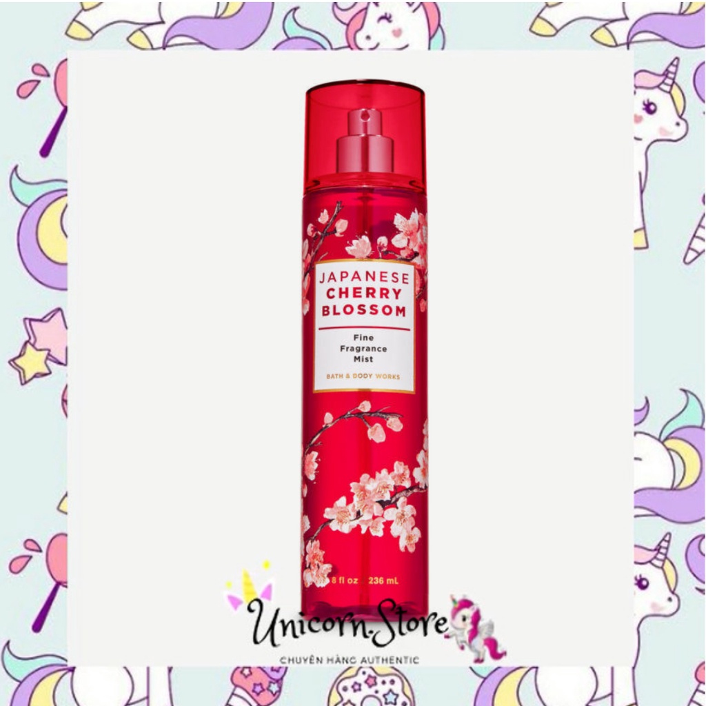 ♚𝐌𝐔𝐀 𝐍𝐆𝐀𝐘♚ Xịt Thơm Toàn Thân Bath And Body Works - Japanese Cherry Blossom Body Mist 🦄𝗨𝗻𝗶𝗰𝗼𝗿𝗻.𝗦𝘁𝗼𝗿𝗲🦄 | BigBuy360 - bigbuy360.vn