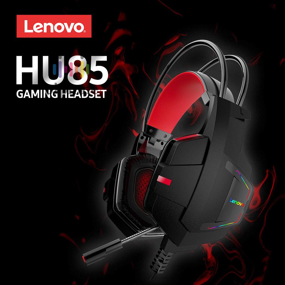 LENOVO Tai Nghe Trùm Đầu Chơi Game Có Mic Độ Nhạy Cao Xlenovo Hu85 40mm | BigBuy360 - bigbuy360.vn