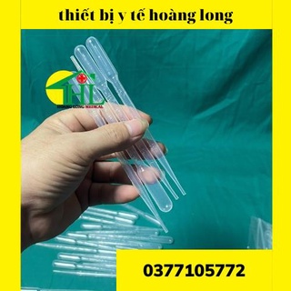 Pipet nhựa 3ml - pipet 3ml - ống hút nhỏ giọt- ống hút sữa cho bé túi 50 cái