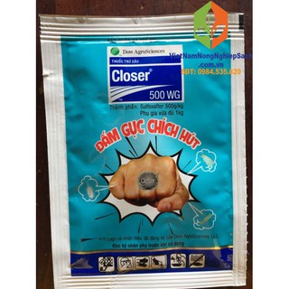 Closer 500WG Lộ c Tr ời 8gram Đặ c t rị R ầy x anh Rệp m uội Rầy nâu