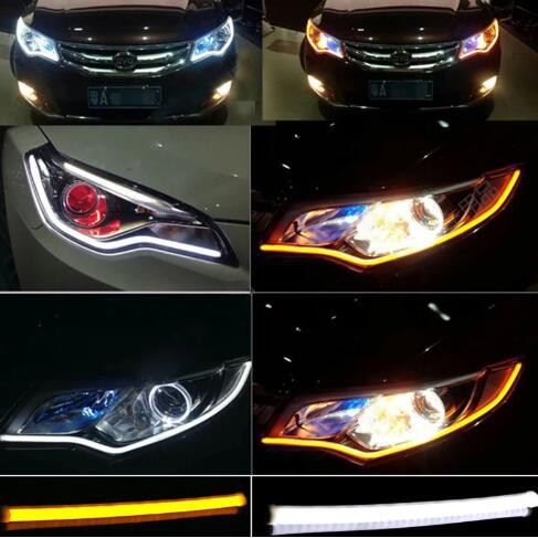 Set 2 Đèn Led Tín Hiệu Drl LYMOYO Dành Cho Xe Hơi 30/45/60cm