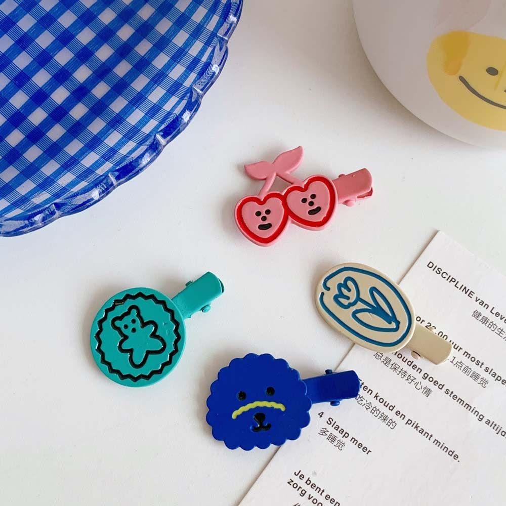 Kẹp Tóc Hoạt Hình Phong Cách Hàn Quốc Cho Nữ