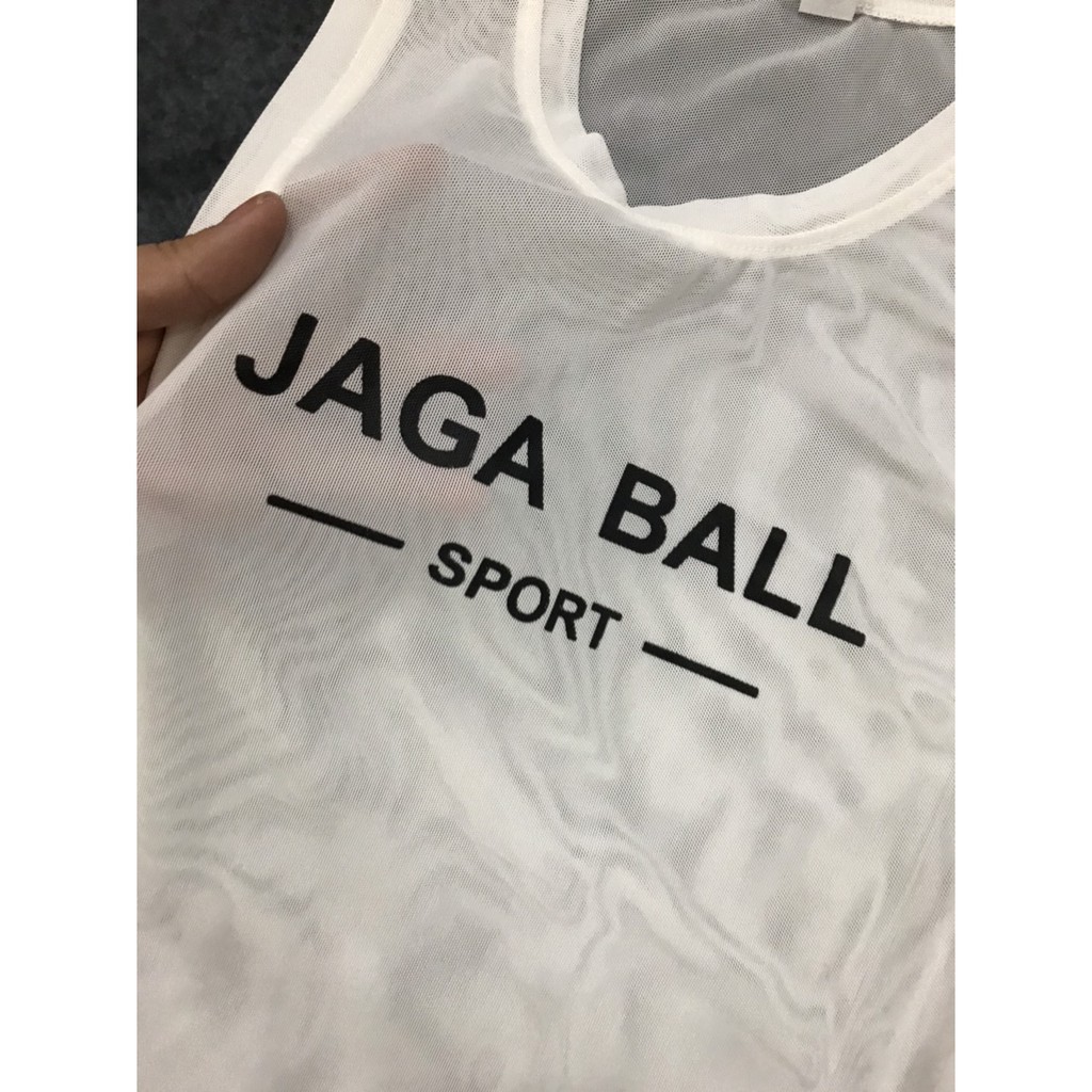 Áo Tank Top Thun Lưới Tập Gym - Vải Lưới Mịn