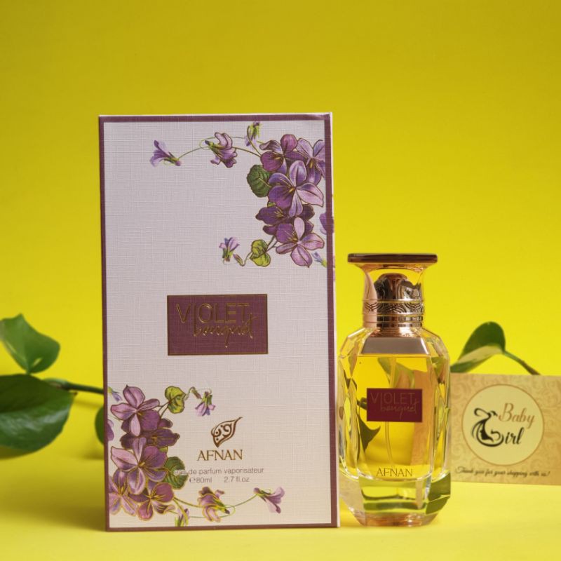 Nước Hoa Fullsize Nữ Afnan Violet Bouquet 80ML EDP