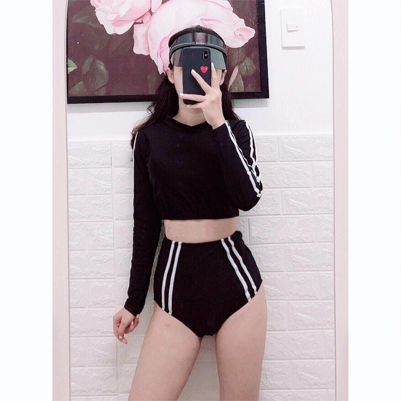 Sét Bơi Nữ croptop Free size (1-4 Mẫu)