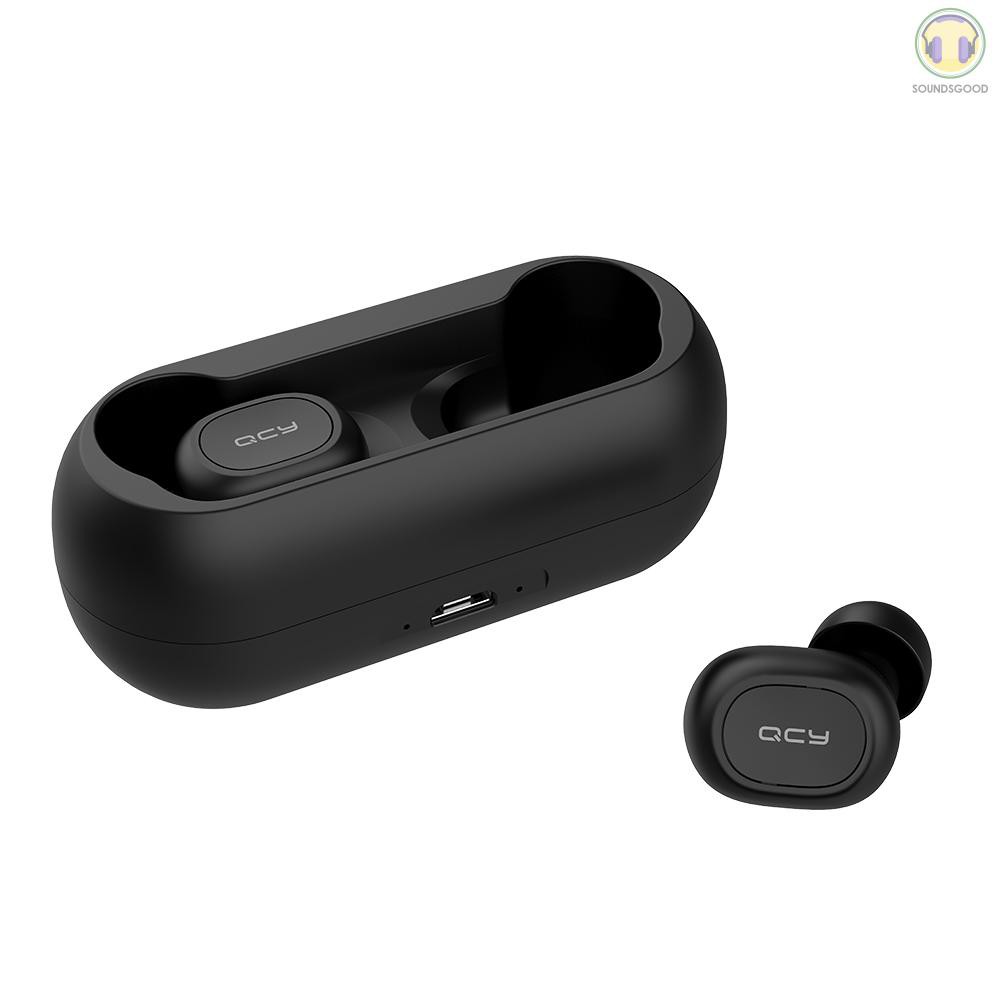 Tai Nghe Nhét Tai Qcy T1C Bluetooth 5.0 Tws Có Mic Chất Lượng Cao