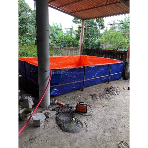 BỂ BẠT NUÔI ỐC ẾCH CÁ LƯƠN - 4x2x1