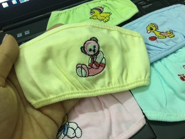 Che thóp cho bé Hằng trang 100% cotton