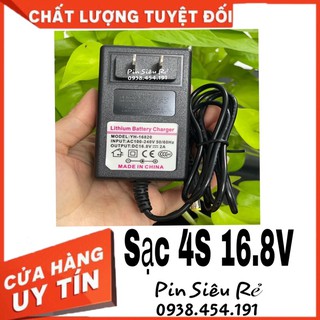 Sac 4s 16,8v 2A có đèn báo sạc